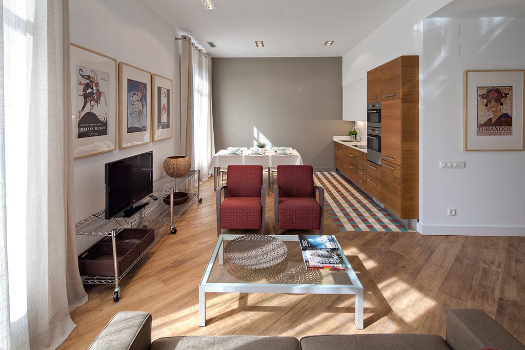 Habitat Apartments Rambla Deluxe Barcelona Værelse billede
